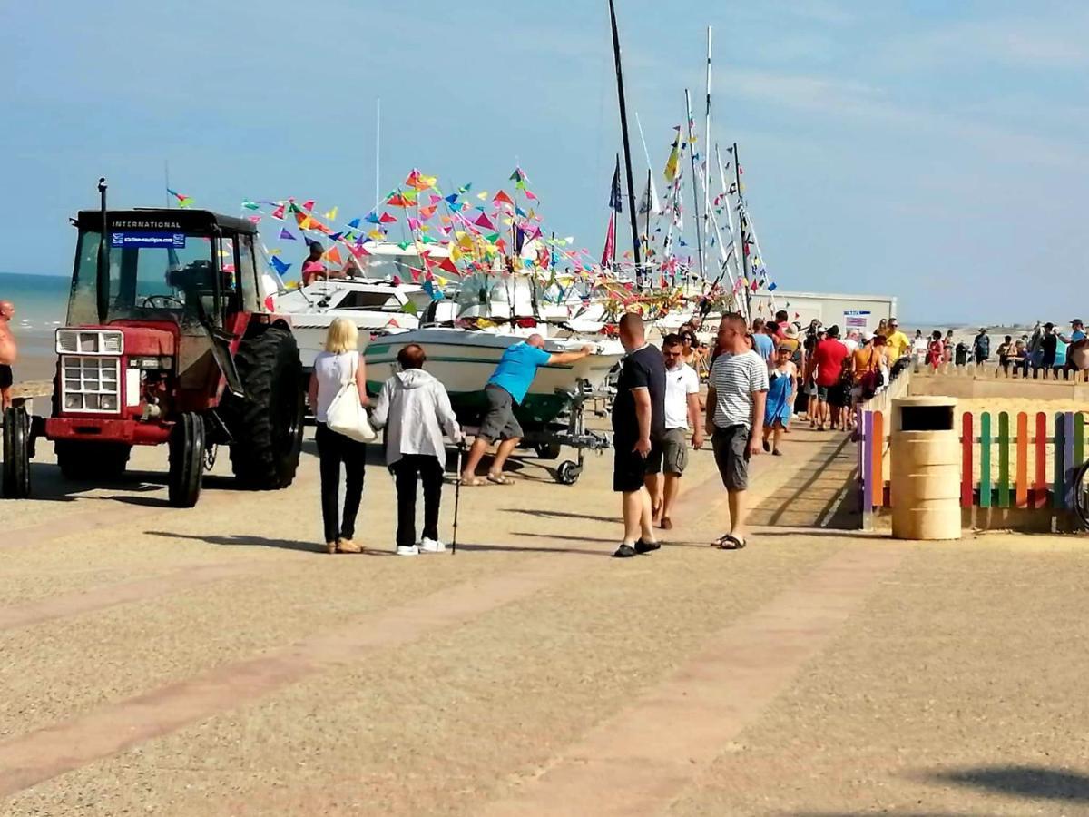 Charmant Appartement Vu Sur Mer Ault Luaran gambar